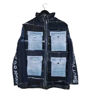 The News - Upcycled Denim Jacket
