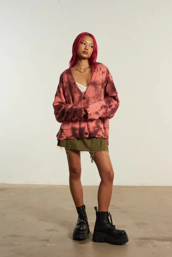 The Ragged Priest Creature Tie Dye Cardigan