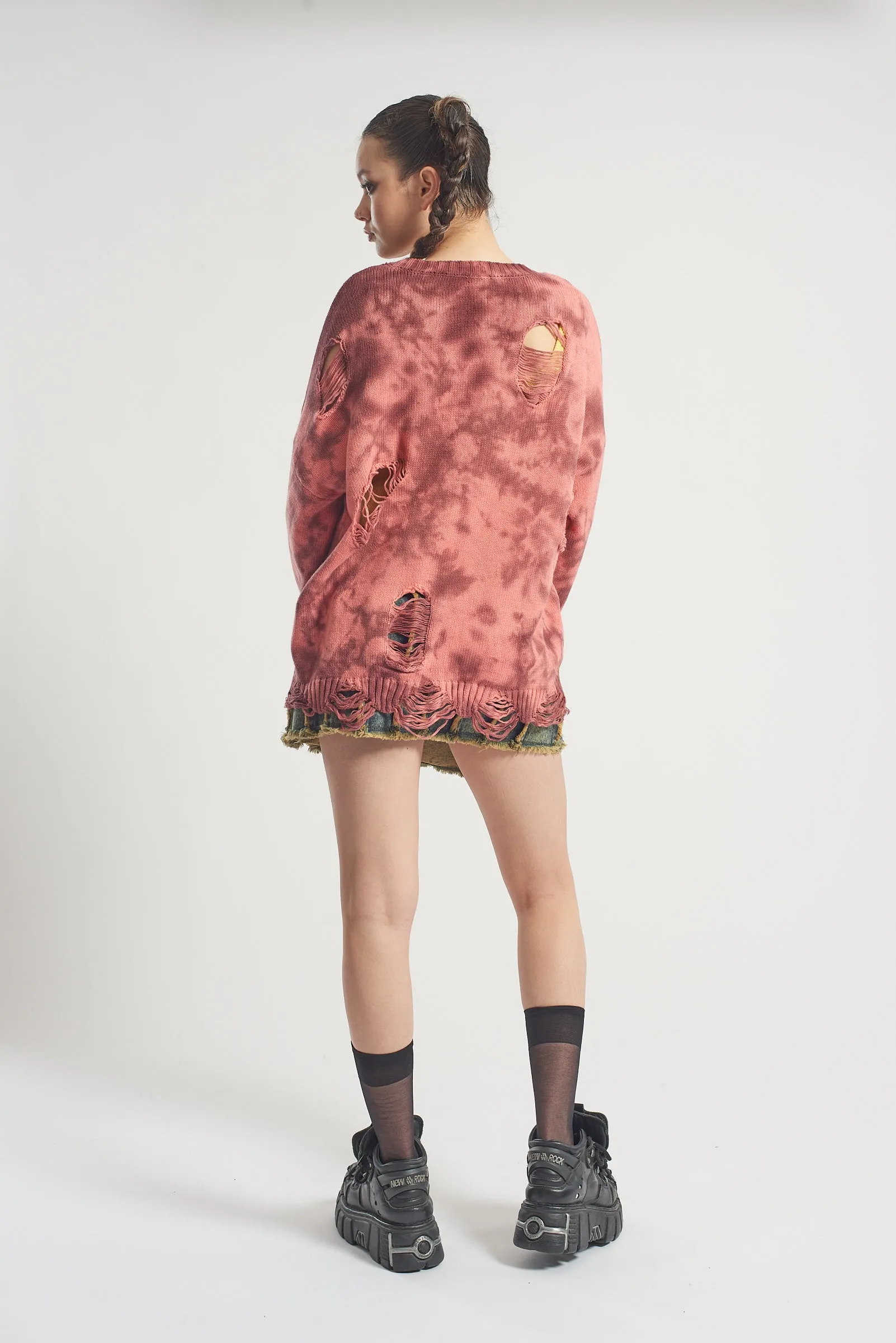 The Ragged Priest Creature Tie Dye Cardigan