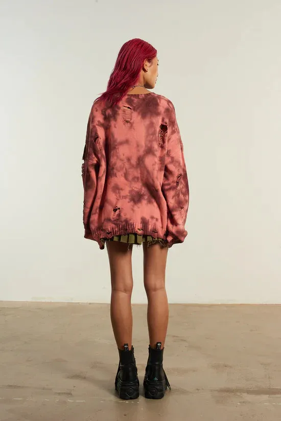 The Ragged Priest Creature Tie Dye Cardigan