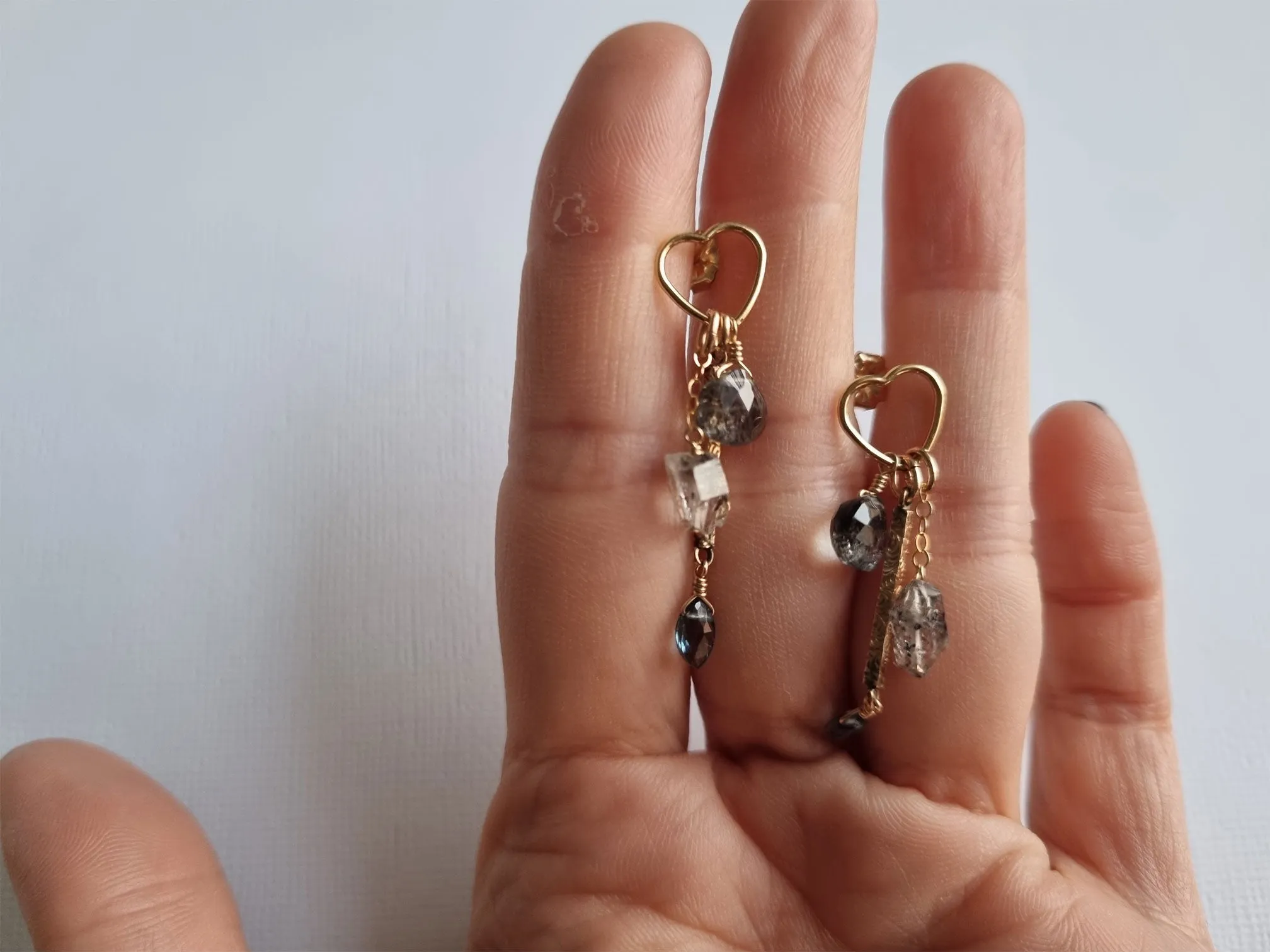 the unforgettable night | antique link earrings