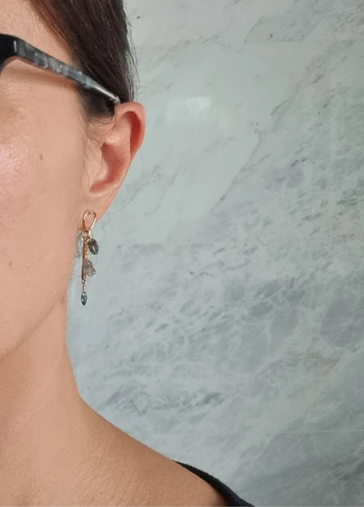 the unforgettable night | antique link earrings