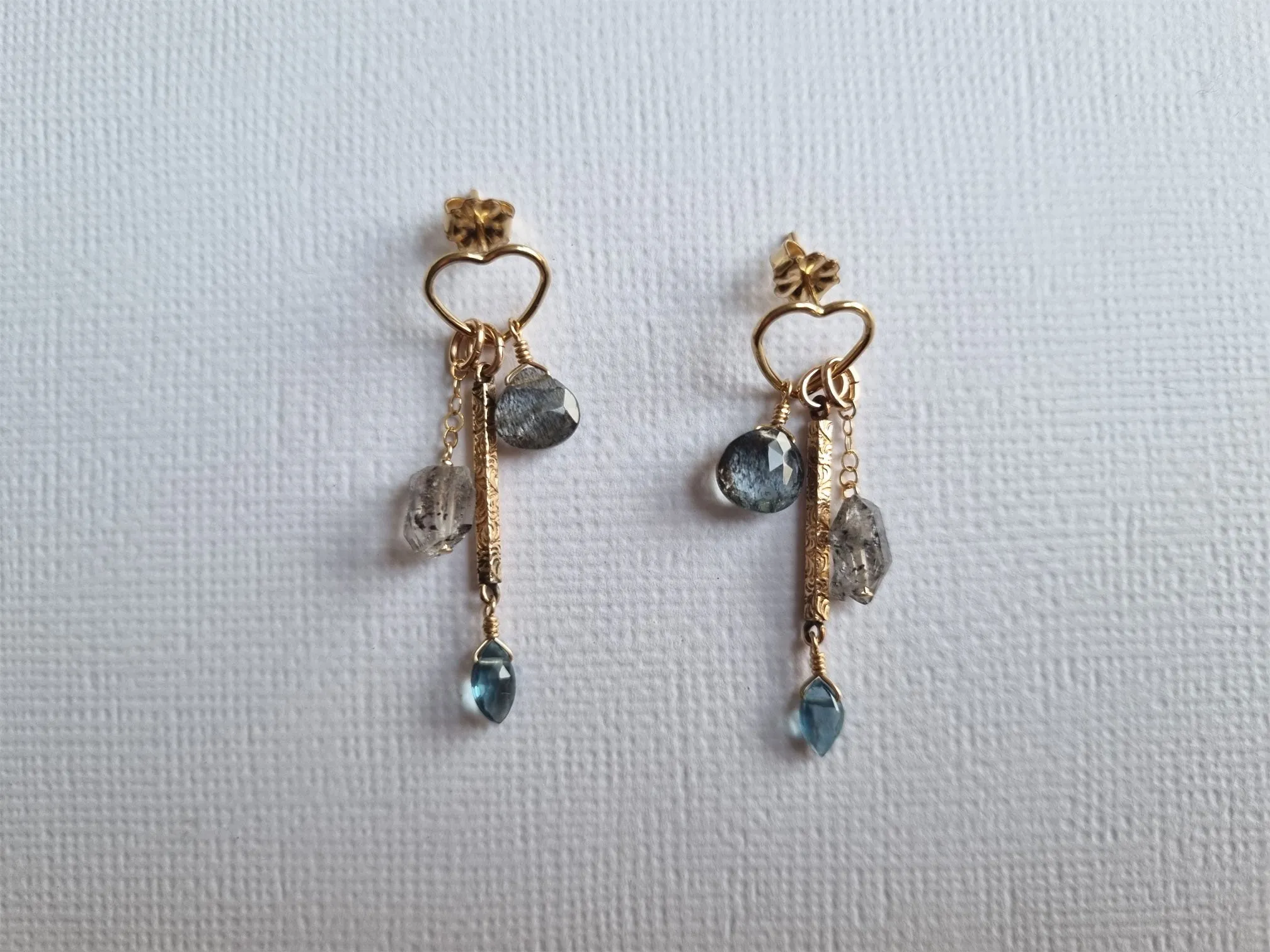the unforgettable night | antique link earrings
