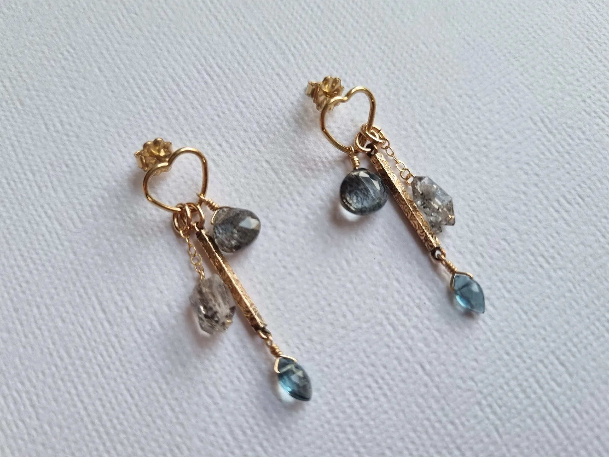 the unforgettable night | antique link earrings