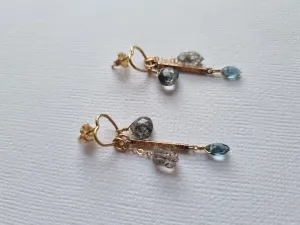 the unforgettable night | antique link earrings