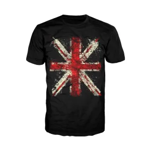 UA London Calling Union Jack Distressed Men's T-shirt (Black)