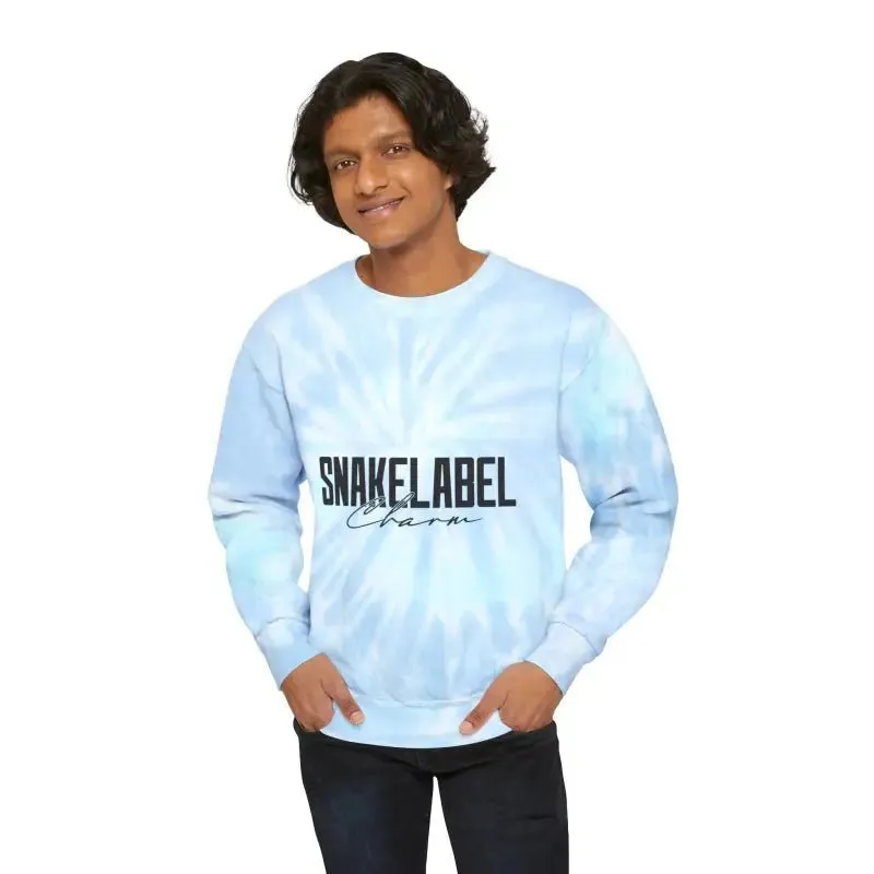 Unisex snake Tie-Dye Sweatshirt - Customizable Design, Vibrant Colors & Cozy Fit