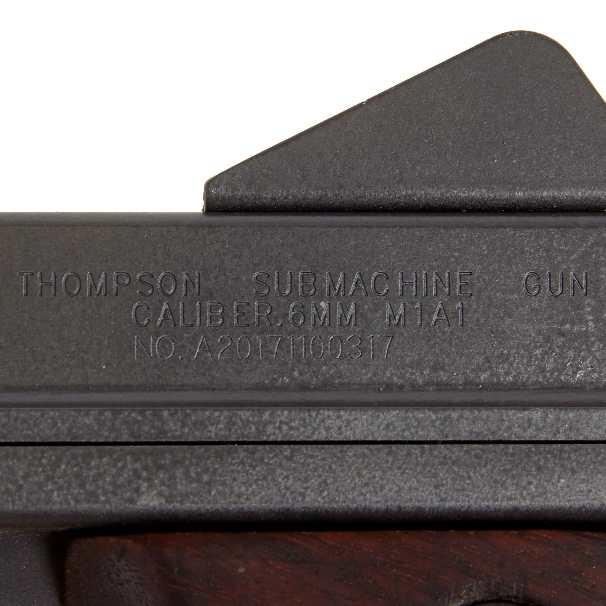 U.S. WWII Thompson M1A1 Airsoft Pellet Submachine Gun with Original WWII Issue Stocks & Magazine