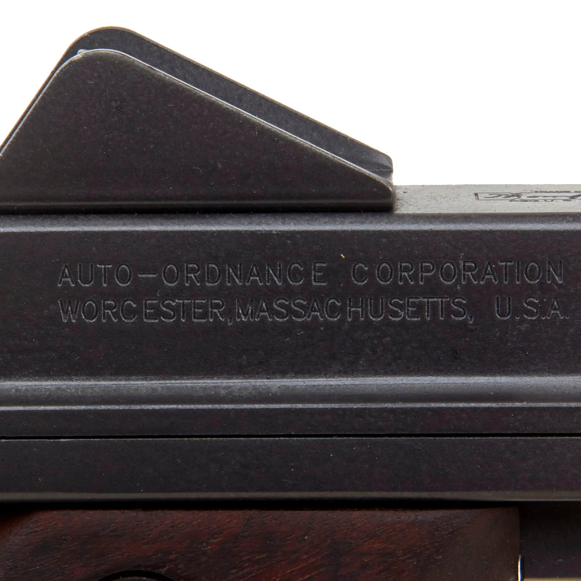 U.S. WWII Thompson M1A1 Airsoft Pellet Submachine Gun with Original WWII Issue Stocks & Magazine
