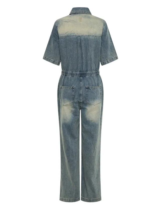 Veronica Jumpsuit Blue Sand