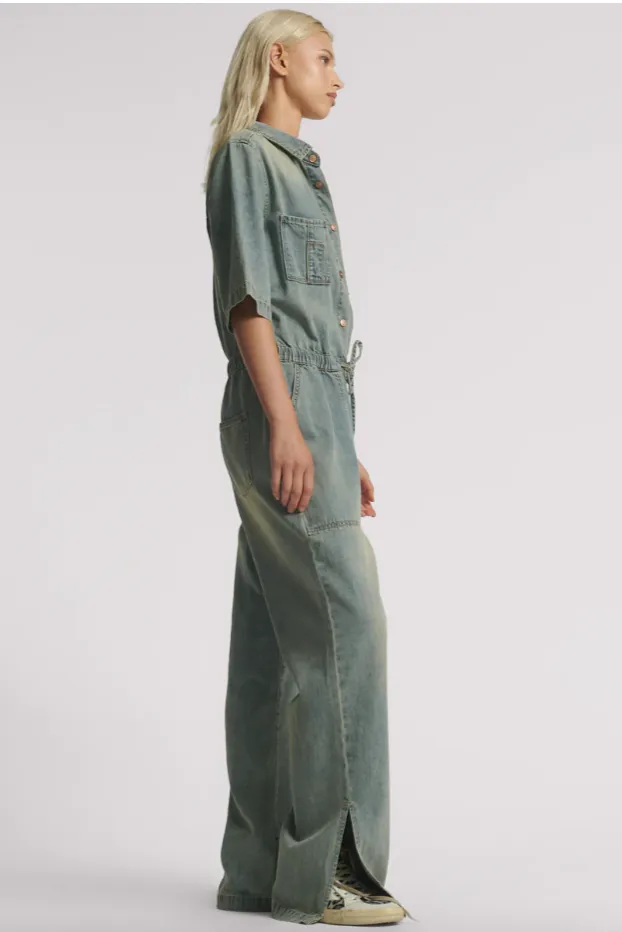 Veronica Jumpsuit Blue Sand