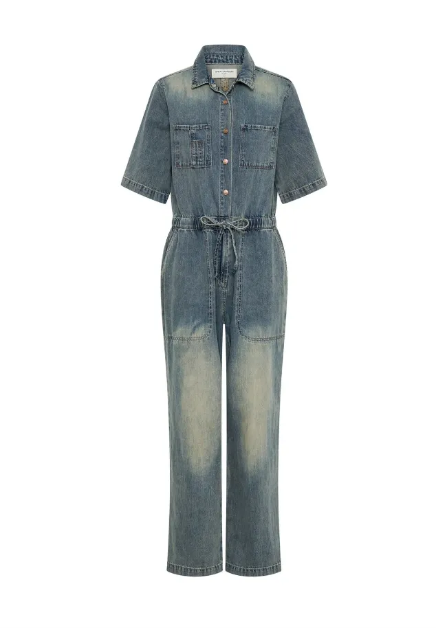 Veronica Jumpsuit Blue Sand