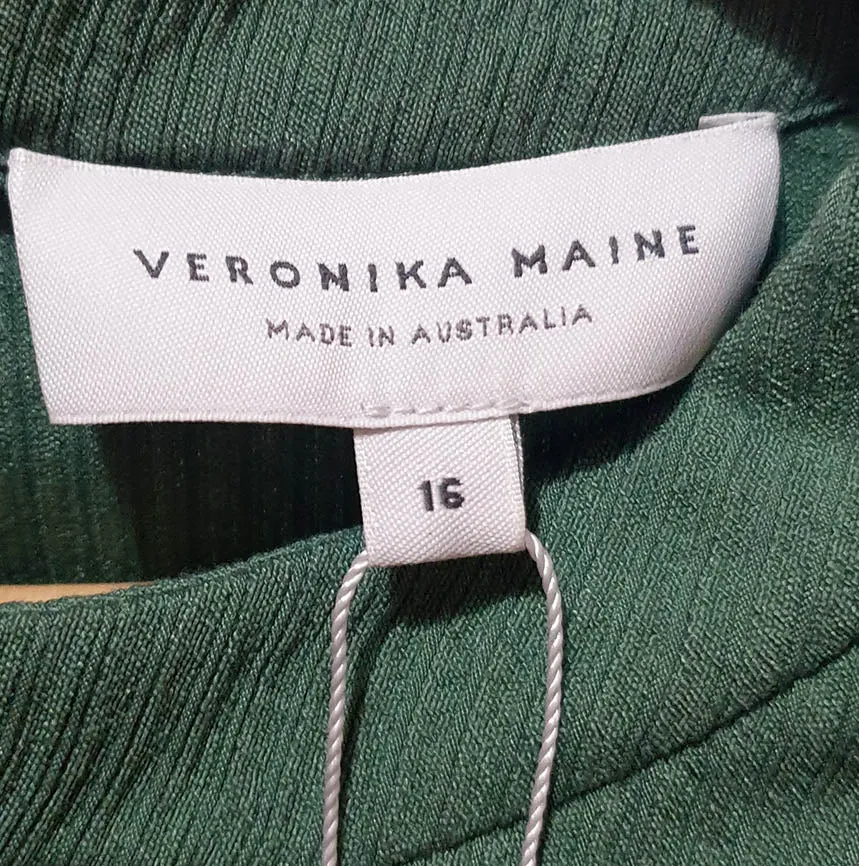 Veronica Main green dress size 16