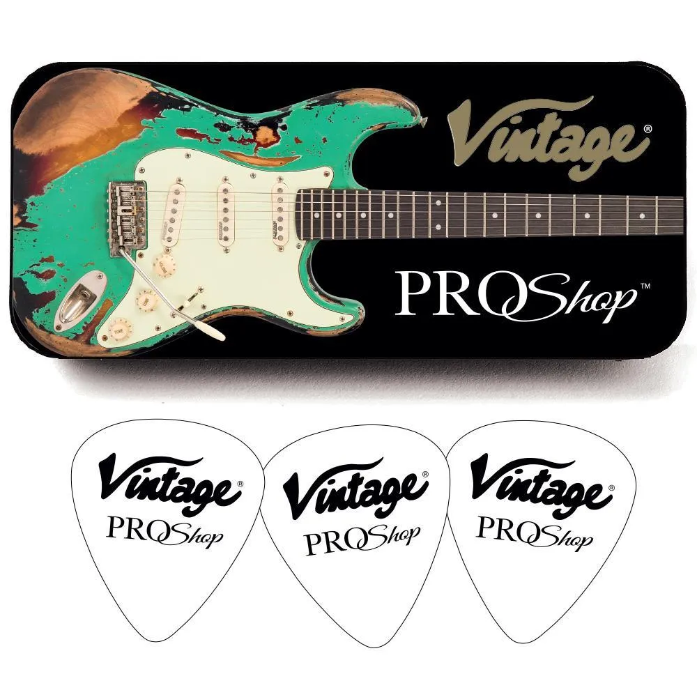 Vintage V52 ProShop Unique ~ Black Icon with Bigsby