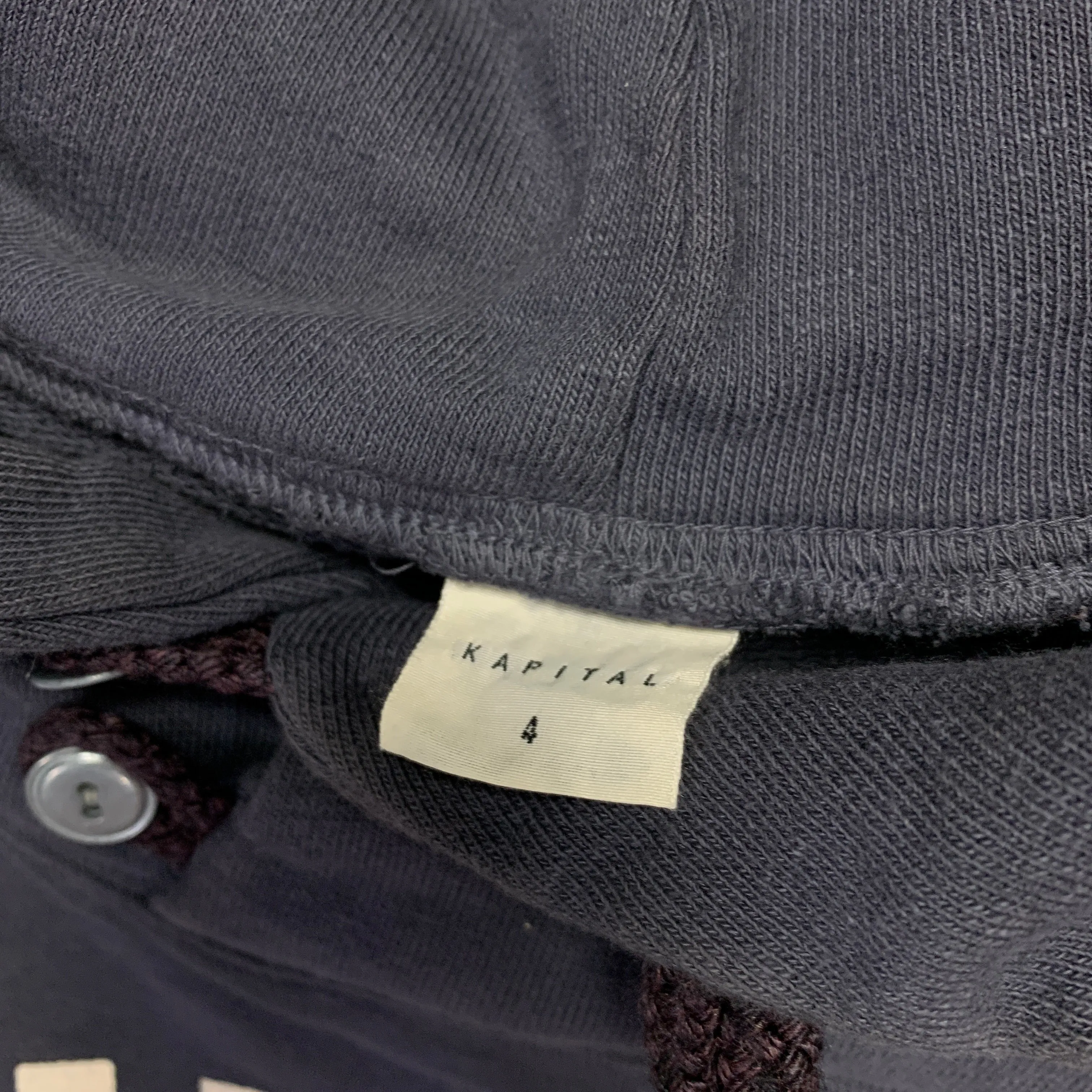 [XL] Kapital Surf Pullover Hoodie Grey