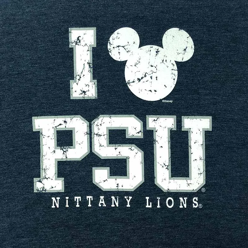 Youth I Love Mickey Mouse PSU T-Shirt