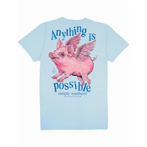 Youth Pigs Fly Short Sleeve T-Shirt